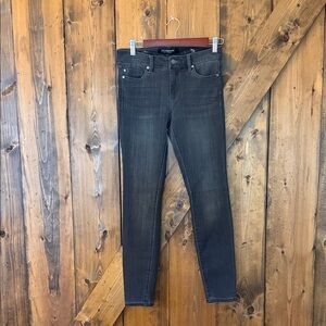 Liverpool Women's Dark Gray Skinny Stretchy Jeans